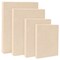 Jerry's Artarama; Da Vinci Pro Birch Wood Panel 7/8" Deep – Bundle of 4 Medium Rectangular Panels - Fine Textured, Warp Resistant, Lightweight & Rigid –For Mounting Sanded Pastel or Watercolor Paper, Linen or Canvas; Category:Wood & Hardboard Panels; Image:2